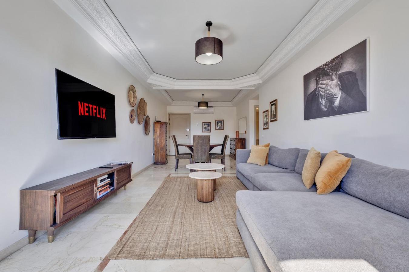 Elegant And Confortable A Hivernage 3 Appartement Marrakesh